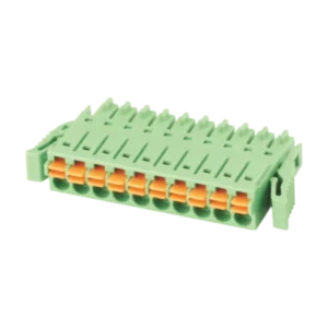 WJ15EDGKNG-3.5/3.81 Plug-In Copper Industrial Terminal Block 3.5/3.81mm Pitch 300V/8A 24-16AWG Pluggable PCB