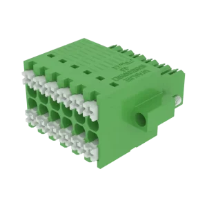 WJ15EDGKNHBM-3.5 Plug-in Terminal Block 3.5mm Pitch 300V/10A 26-16AWG Pluggable PCB Terminal Block