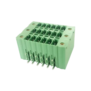 WJ15EDGRH3M 3.5 Plug in Copper Industrial Terminal Block 3.5 mm Pitch 300V 8A Push In Connection Terminal Block