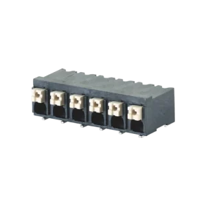WJ212RS-THR-5.0/5.08 PCB Terminal Block UL/IEC Certificated 5.0/5.08mm Pitch Spring Terminal Block 300V 10A 24-16AWG