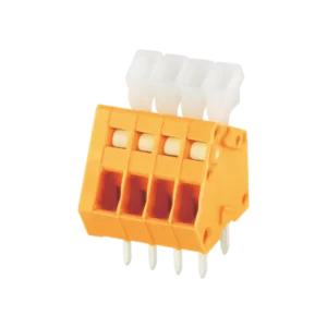 WJ213A-2.5/2.54 PCB Terminal Block for 2.5/2.54mm Pitch Spring Terminal Block 150V 4A 28-20AWG Copper Alloy