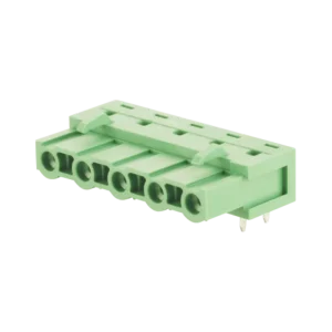 WJ2EDGA 7.62 Plug-in Copper Industrial Terminal Block 7.62 mm Pitch 300V 15A Pluggable PCB 2P-16P