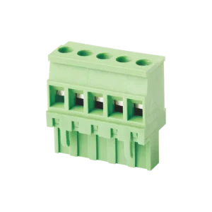 WJ2EDGKA 5.0/5.08 Plug-in Copper Industrial Terminal Block 5.0/5.08mm Pitch 300V 15A 28-12AWG 2P-24P Pluggable PCB