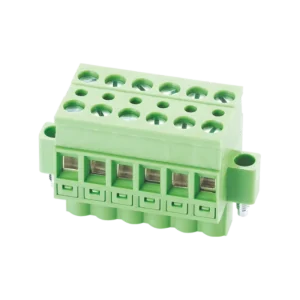 WJ2EDGKAHM-5.08 Plug-in Copper Industrial Terminal Block 5.08mm Pitch 300V/15A Pluggable PCB Terminal Block