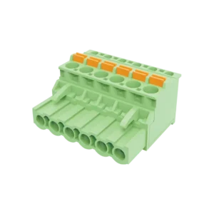 WJ2EDGKDA-5.0/5.08 Plug-in Copper Industrial Terminal Block 5.0/5.08mm Pitch 300V/10A Pluggable PCB Terminal Block