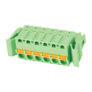 WJ2EDGKDG-5.0/5.08 Plug-in Copper Industrial Terminal Block 5.0/5.08mm Pitch 300V/10A Pluggable PCB Terminal Block