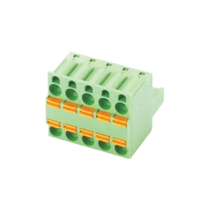 WJ2EDGKDH 5.08 Plug in Copper Industrial Terminal Block 5.08mm Pitch 300V 10A Pluggable PCB 28-12AWG 2P-24P