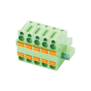 WJ2EDGKDHM-5.08 Plug-in Copper Industrial Terminal Block 5.08mm Pitch 300V/10A Pluggable PCB Terminal Block