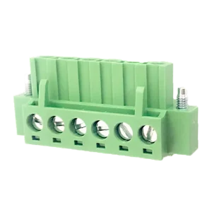 WJ2EDGKFM-5.0/5.08 Plug-in Copper Industrial Terminal Block 5.0/5.08mm Pitch 300V/15A Pluggable PCB Terminal Block