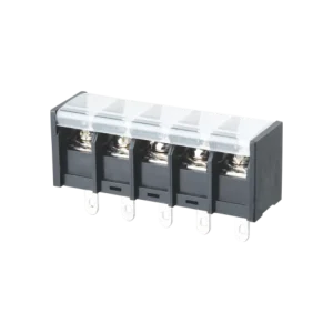 WJ68H High Feet 11.0mm Pitch Copper Alloy PCB Terminal Block 300V 20A 22-12AWG Screw Barrier Terminal Block Cover