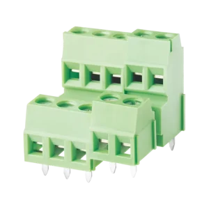 WJEK350B 3.5 WJEK381B 3.81 300V 10A 1.0mm Pitch 3.5/3.81mm Copper/PA66 PCB Terminal Block 2X2P 2X3P Connector CUL CE
