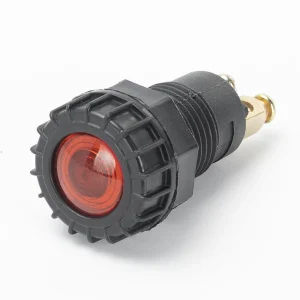 WL-10 Indicator Lights 12V 24V Red Amber Green Blue LED Color Indicator Light With Screw 2pin Terminals for Car Auto