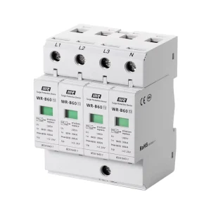 WR B60 4P AC Surge Protector Lighting Arrester Surge Protection Device (SPD)