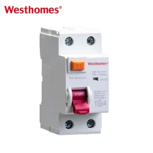 WR2L 63 1P+N AC/A TYPE RCCB Residual Current Circuit Breaker 63A Copper Earth Leakage MCB 6kA Breaking Capacity