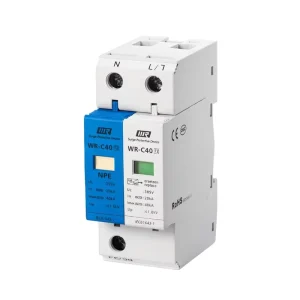 WRDZ Industrial Surge Protection Device with 2P 40ka Imax 385V Uc