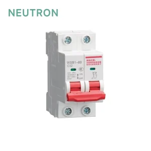 WSB1 80 Miniature Circuit Breaker (MCB) DZ47-type 2P 3P C Type 230V 400V 6kA Household Use