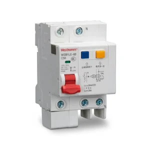 WSB1LE 80 1P+N AC Copper Residual Current Miniature Earth Leakage Circuit Breaker RCCB RCBO ELCB MCB Industrial Household 6kA