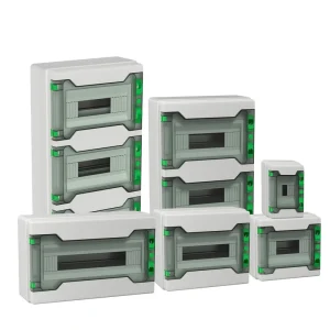 WSHAN Series 4 8 12 18 24 36 Ways IP65 Waterproof Outdoor MCB Plastic Enclosure Power Distribution Box Electrical DB Box