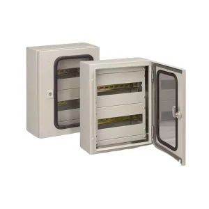 Wall Mount Enclosure Electrical Distribution Box With Module Kit For MCB Project Metal Outdoor Cabinet