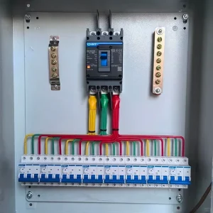 Wall Mounted Distribution Boxes Electrical Supplies 100A 3 Phase Electric Boxes Industrial Grade Workshop Cajas Trifasicas Unit