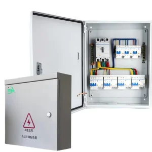 Wall Mounted Electrical Distribution Cabinet 3 Phase Low Voltage Switchgear with Earth Fault Protection Main Switch