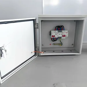 Wall Mounted JXF 304 3 Stainless Steel Low Voltage Electrical Foundation Box Power Distribution Equipment