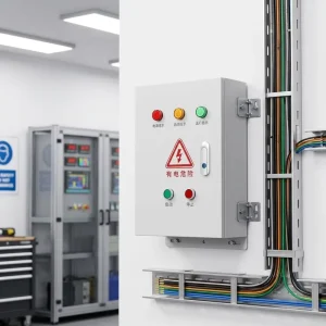 Wall Mounted JXF Control Box IP65 Metal Low Voltage Power Distribution Box Industrial Wiring Junction Enclosure