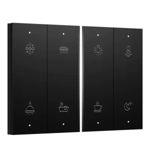 Wall Switches Combination Push Button AU/IT Standard KNX Switch Intelligent Wall Light Switch Smart KNX System