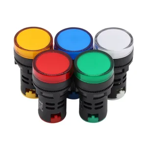 Wanshfa Red Green Blue Yellow White LED Signal Lamp Indicator Light LED Indicator Light