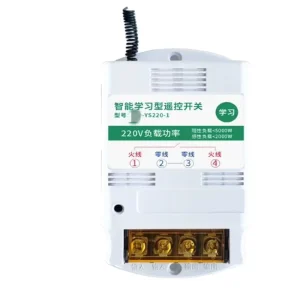 Water pump remote control switch 380V three-phase motor high power remote controller 220V lamp household wireless remote control