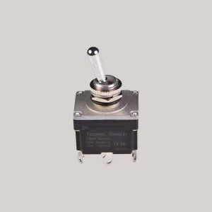 Waterproof 12mm (ON)-OFF-ON T502RU Mini Ac Stainless Brass Pin Toggle Switch