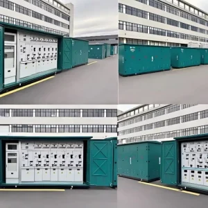 Waterproof Electrical Distribution Cabinet Generator Station Low Voltage Power Distribution