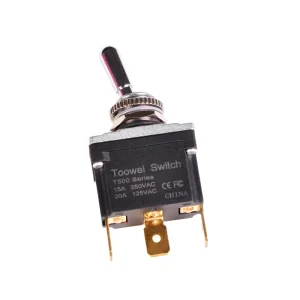 Waterproof IP67 15A 250VAC (ON) ON Toggle Switch for Ships