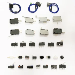Waterproof IP67 Micro Switch Limit Switch 3A 5A 10A 125V 250VAC M02 M12 Straight Roller Lever Micro Switches