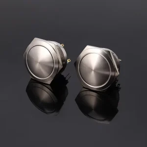 Waterproof Metal 40mm Push Button Switch Domed Button