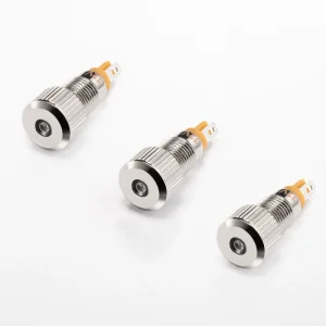 Waterproof Metal Blue Red LED Signal Lamp 3V 5V 12V 24V 220V 6mm 8mm 16mm 19mm 30mm Explosion Proof Pilot Light Indicator