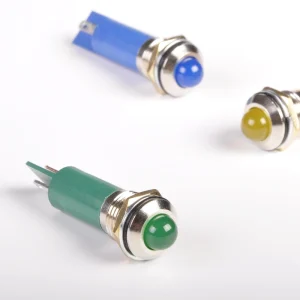 Waterproof Metal Indicator Light Signal Lamp 6v 12v 24v Red Yellow Blue Green White 6mm Led Light Indicator