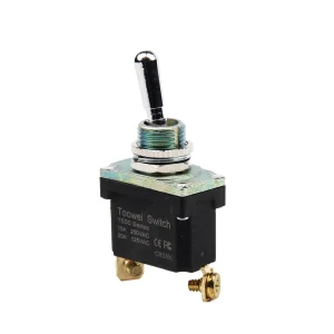Waterproof Miniature Toggle Switch 20A Racing ON-OFF SPST Toggle Switch IP67 2Pin Rocker Switch