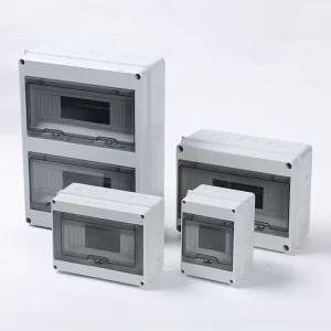 Waterproof Plastic Power Distribution Box With Circuit Breaker Distribution Box Electrical for Electrical Equipment