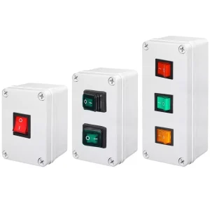 Waterproof Rocker Switch KCD4 Self locking Toggle Button Case Surface Mount on off Power Control Junction Box