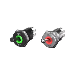 Waterproof Toggle Switch On off Switch RGB LED 16mm Water Proof Illuminated Toggle Switches