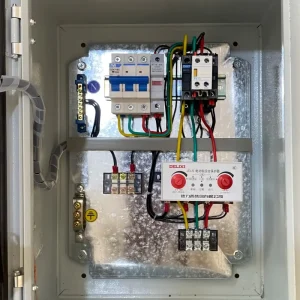 Wellhead Control Panel Electric Distribution Box Wall Mounted 15HP 3 Phase Motor Protector Box IP54 Hybrid Lock Cold