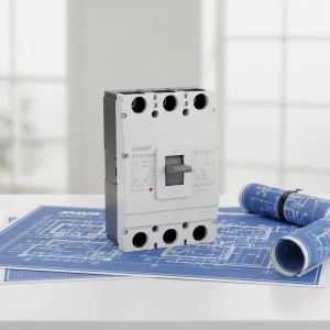 White Low-voltage Circuit Breaker JYZM1-630/3300 630A Molded Case Circuit Breaker 50ka AC Molded Case Circuit Breaker