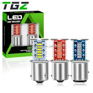 White Red Blue 30smd PY21W BA15S 1156 Warning Indicator Lamp BAY15D P21 1157 Brake Rear Reverse LED for Car