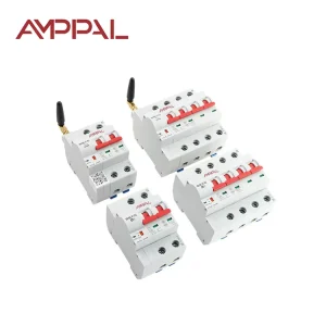 WiFi Smart 3 Phase Miniature Circuit Breaker (MCB) 2P/4P 32A-125A IP20 Protection 10kA Breaking Capacity 50/60Hz