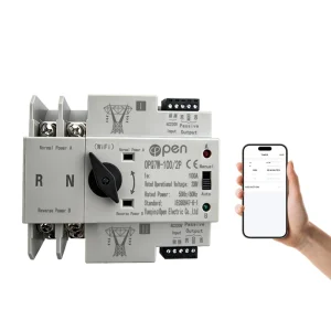 WiFi Smart Remote Control ATS Transfer Switch for Generator