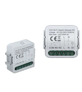 WiFi Smart Switch with Dry Contact for Smart Life App Remote Access DC 12V 24V Smart Relay Breaker