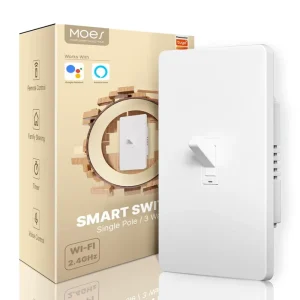 Wifi Tuya Smart Home Toggle Switch Tuya App Remote Control With Timing Function Single and Double Control American Style Switch