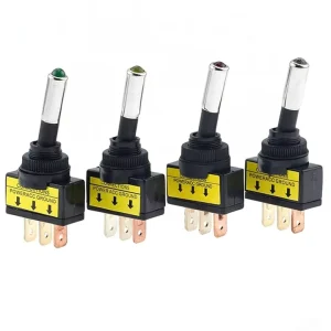 Wintai Tech China Toggle Switch 12V 3P Switch Toggle On of 12V 20A Cover Led Light Rocker Toggle Switch