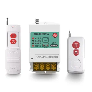 Wireless Convenient Remote Control Switch 220v Pumping Power Switch HK XX01